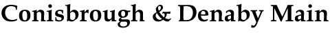Conisbrough and Denaby Main Local History